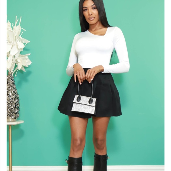 Swank A Posh Dresses & Skirts - Deuce Mini pleaded tennis skirt